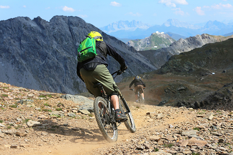 3 Länder Trails Nauders - ein Bikepark in Tirol