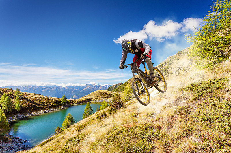 Singletrails Sölden - ein Bikepark in Tirol