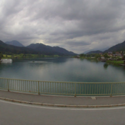 Webcam Seebrücke / Singletrail Weissensee