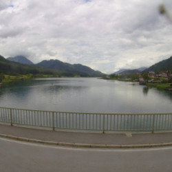 Webcam Seebrücke / Singletrail Weissensee